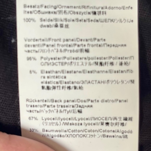 Vintage Hugo Boss Silk Blouse, Black, XS - Picture 10 of 11